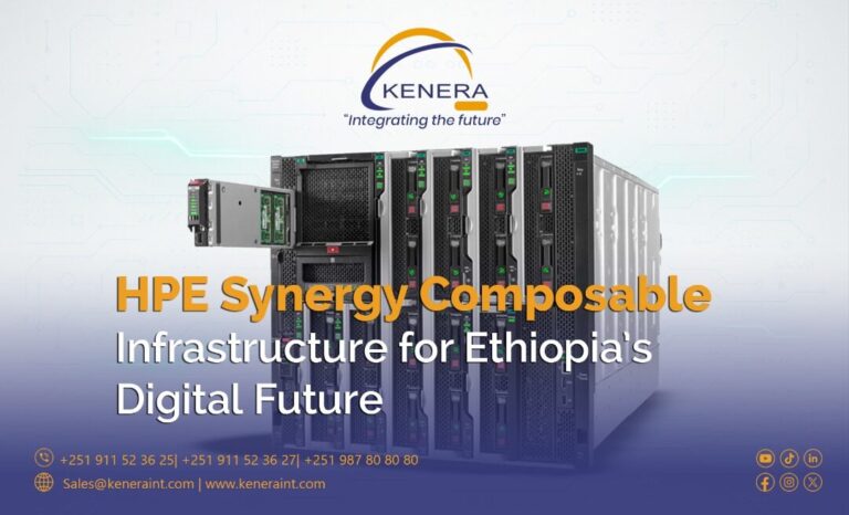 HPE Synergy Composable Infrastructure for Ethiopia’s Digital Future