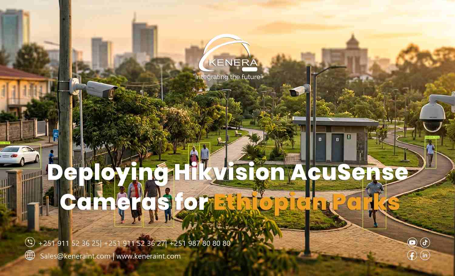 Deploying Hikvision AcuSense Cameras for Ethiopian Parks