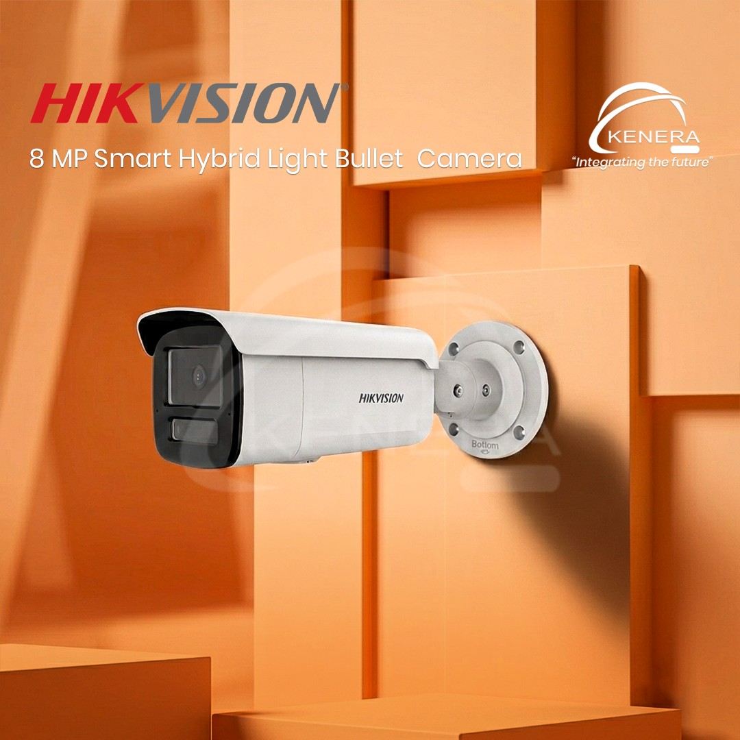 Hikvision DS-2CD2T83G2-2LI 8 MP Smart Hybrid Light Bullet Camera