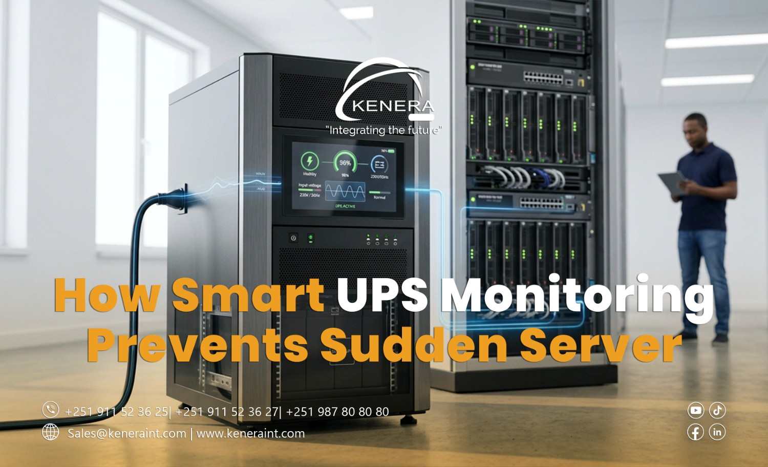 How Smart UPS Monitoring Prevents Sudden Server Blackouts