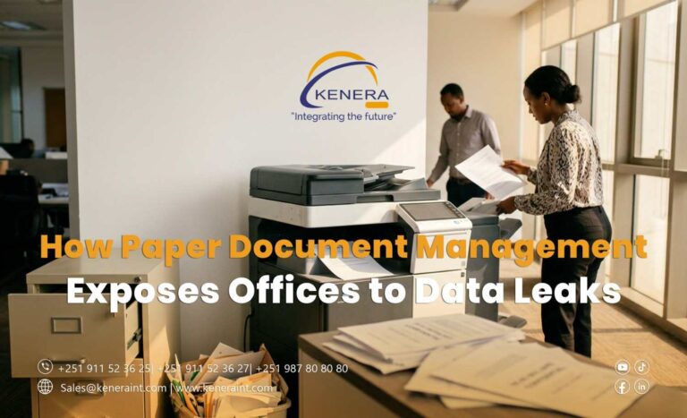 How Paper Document Management Exposes Offices to Data Leaks