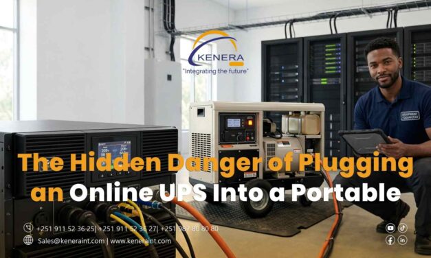 The Hidden Danger of Plugging an Online UPS Into a Portable Generator