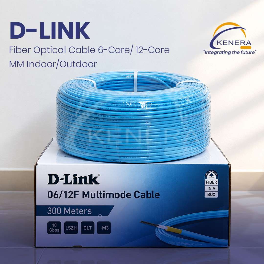 D-Link Fiber Optical Cable 6-Core and 12-Core Multimode Indoor Outdoor