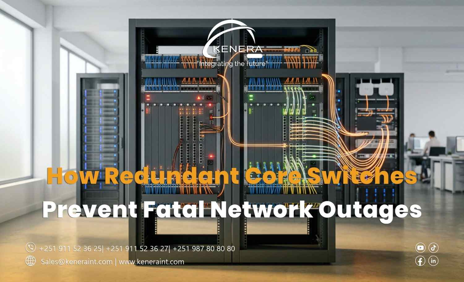 How Redundant Core Switches Prevent Fatal Network Outages