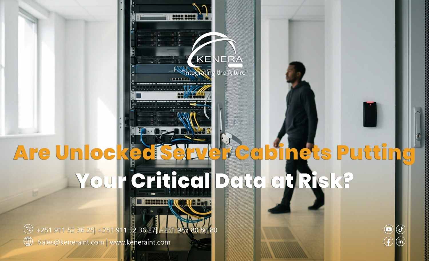 Are Unlocked Server Cabinets Putting Your Critical Data at Risk?