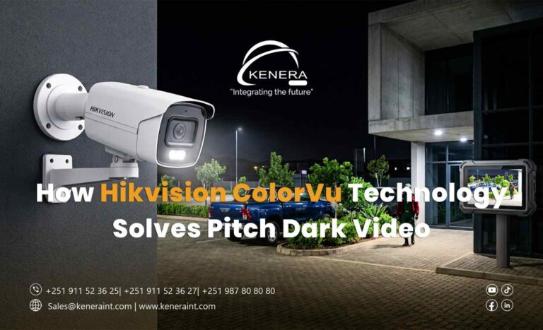 How Hikvision ColorVu Technology Solves Pitch Dark Video